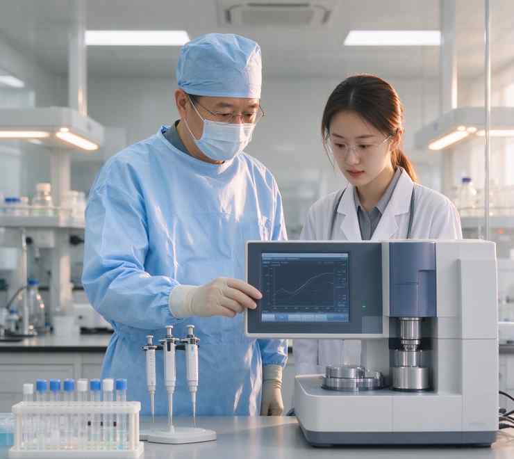 Modern drug R&D laboratory